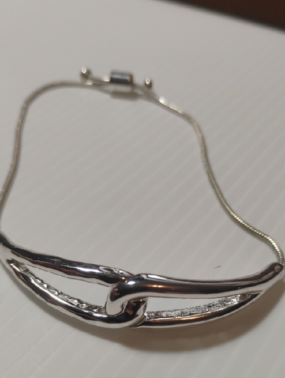 Interlocking Loops Bracelet Adjustable And Super Cute!